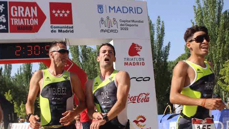 Cerca de 3.200 triatletas participan este fin de semana en el Gran Triatlón de Madrid en la Casa de Campo