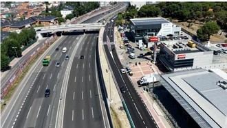 Nuevo itinerario peatonal en Collado Villalba sobre la A-6
