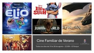 Cine de verano al aire libre en San Lorenzo tras las fiestas patronales