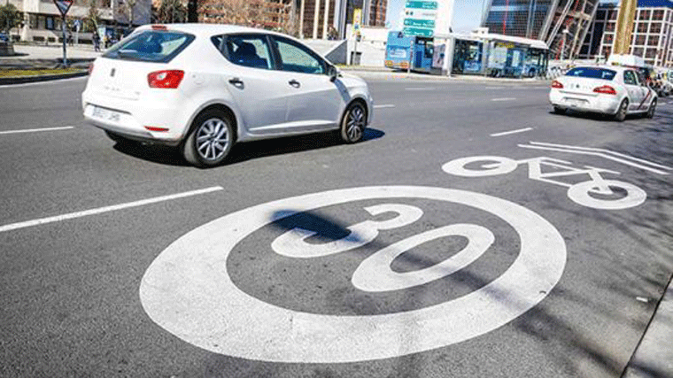 El límite de 30 km/h en en ciudad ha reducido un 14% los fallecidos