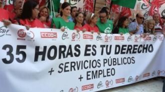 Semana caliente en el sector público de la Comunidad: Convocadas movilizaciones para recuperar jornada de 35 horas