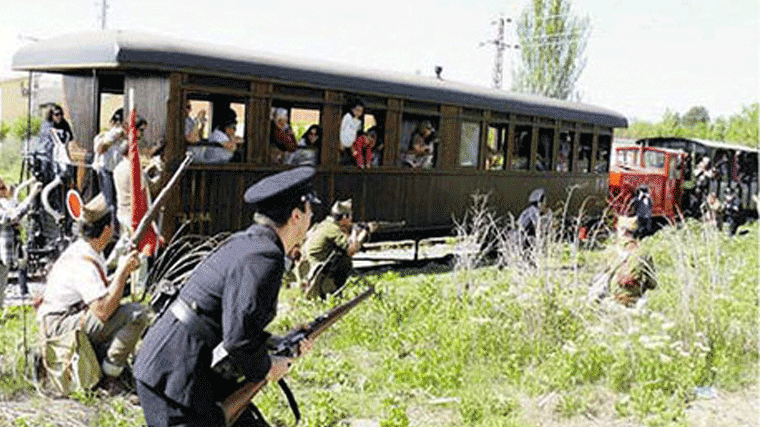 El Tren de Arganda hará una recreacción histórica de la Guerra Civil