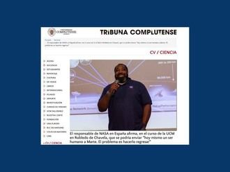 NASA destaca en jornada de investigación espacial en Robledo de Chavela