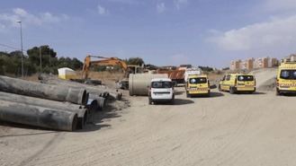 Muere un trabajador tras ser golpeado por una tubería de grandes dimensiones