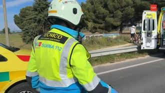 Atropello a ciclistas en Brunete deja un herido grave y varios hospitalizados