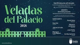 Entradas gratuitas aún disponibles para conciertos en las Veladas del Palacio