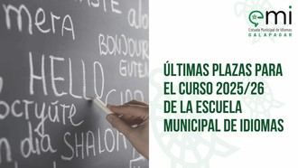 Plazas limitadas para el curso 2025/26 en la Escuela de Idiomas de Galapagar