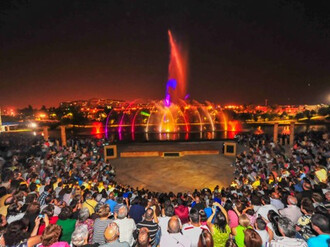 Últimas funciones del Espectáculo Fuente en el Parque Europa este fin de semana