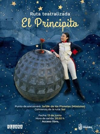 Ruta teatralizada de 'El Principito' en el Jardín de los Planetas
