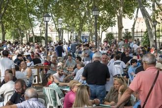Éxito en el torneo de mus con 500 participantes durante las Ferias de Alcalá