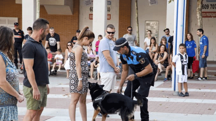 La Unidad Canina de la Policía permite levantar 185 actas por estupefacientes