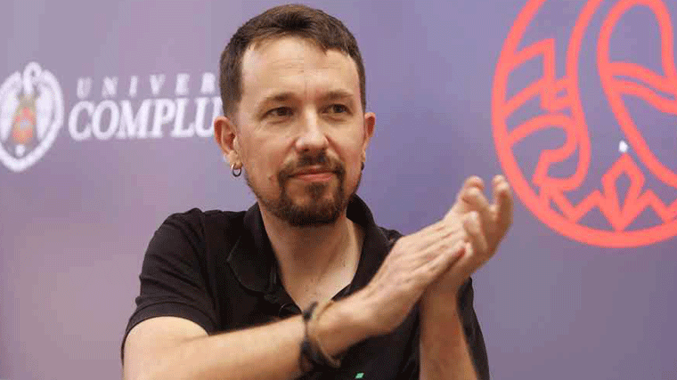 Iglesias no saca nota y dejará de ser profesor asociado de la Complutense el próximo curso