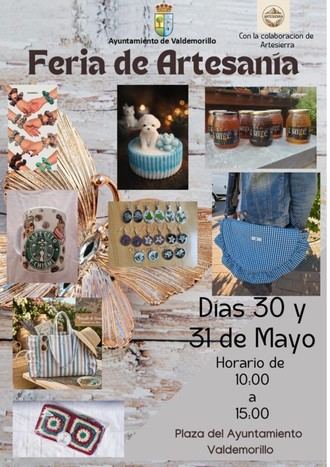 Feria de Artesanía en Valdemorillo este fin de semana