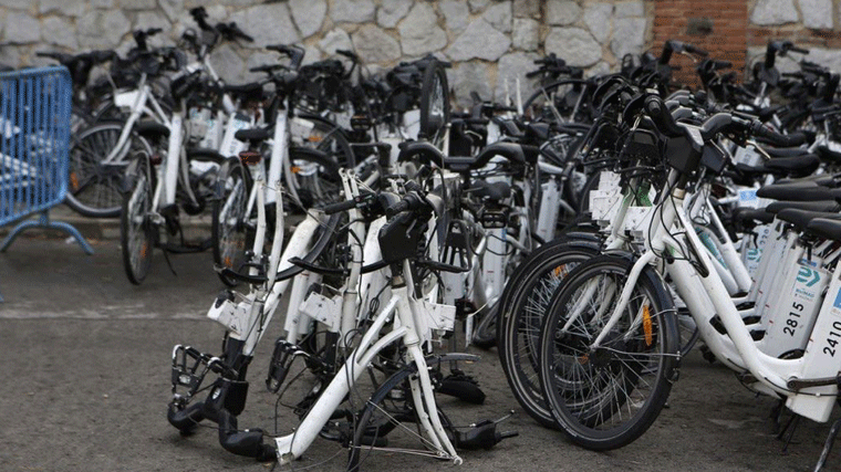 6.118 bicis de BiciMAD han sido vandalizadas en los primeros días de septiembre