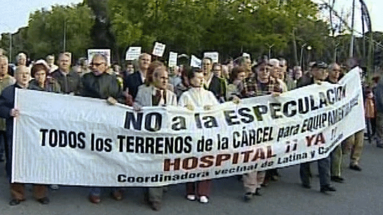 Nuevas movilizaciones para pedir un hospital público en la antigua cárcel de Carabanchel