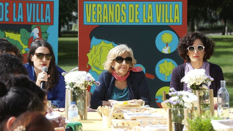Carmena se despide con un `desayuno toscano´ en la presentación de Veranos de la Villa