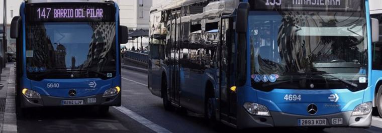 Los autobuses de la EMT serán gratuitos del 4 al 8 de septiembre para facilitar la movilidad
