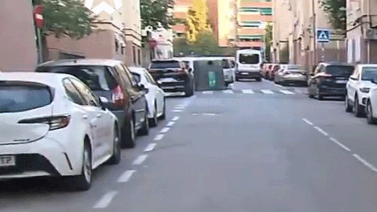 Imagen de la calle donde sucedieron los hechos, Telemadrid