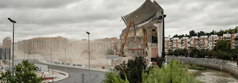 Concluye la demolición del Vicente Calderón