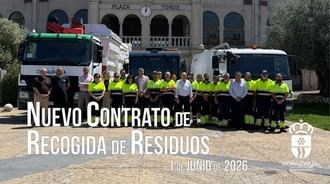 Nuevo contrato de limpieza y recogida de residuos mejora el mantenimiento urbano
