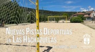 Nueva zona recreativa en Las Hachazuelas con pistas deportivas y área canina
