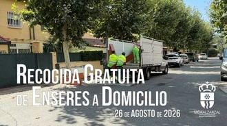 Recogida gratuita de muebles y enseres a domicilio en Moralzarzal