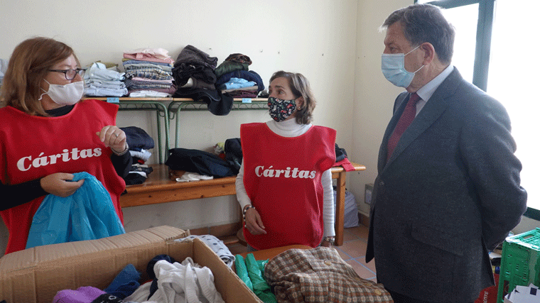 El Ayuntamiento abre dependencias municipales para la recogida de donaciones a Ucrania
