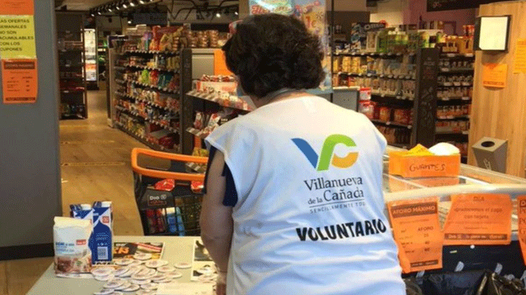 El Ayuntamiento organiza una nueva recogida de alimentos para familias en dificultades