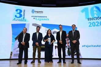 Leganés obtiene por tercer año consecutivo las tres Pajaritas Azules por su excelencia en reciclaje de papel y cartón