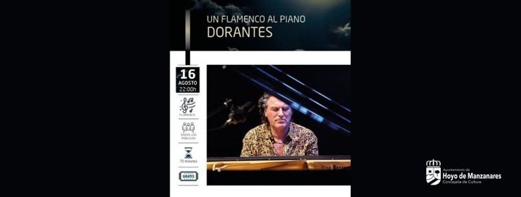 Disfruta del flamenco al piano con Dorantes este sábado en la Plaza Cervantes