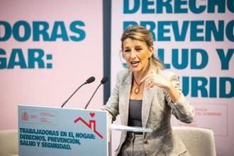 Yolanda Díaz lanza campaña contra plataformas que cobran por empleo doméstico