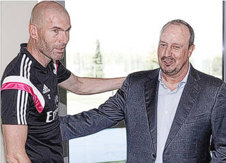 Un impaciente Florentino cambia a Benítez por Zidane en el Madrid